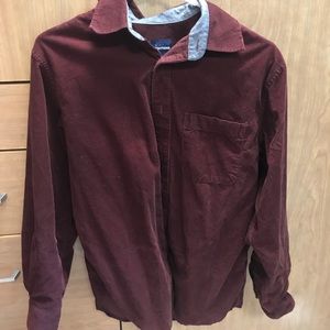Corduroy button down